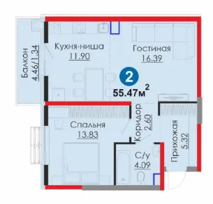 2-комн