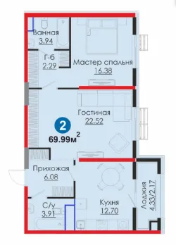 2-комн