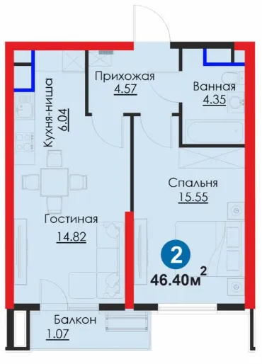 2-комн
