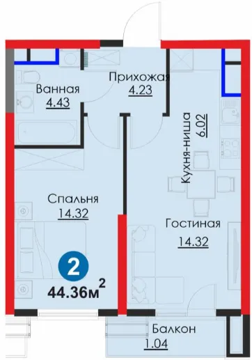 2-комн