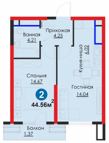 2-комн