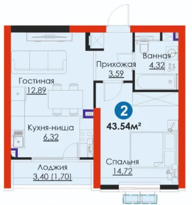 2-комн