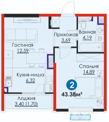 2-комн
