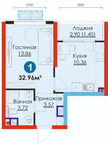 1-комн