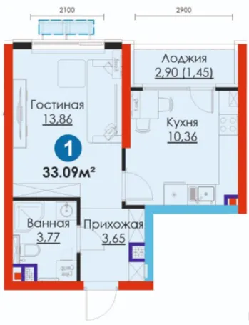 1-комн