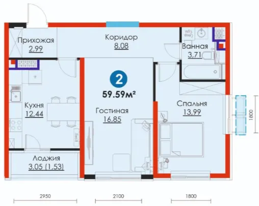 2-комн