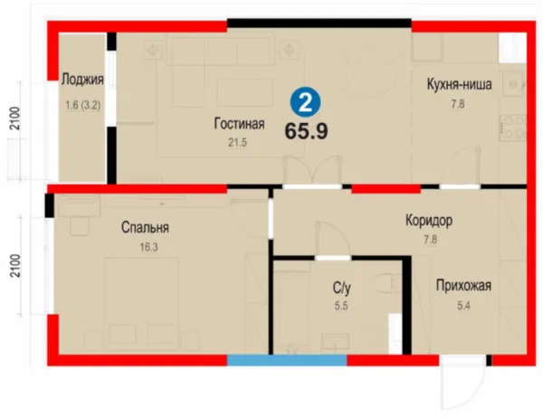2-комн