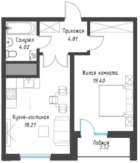 2-комн