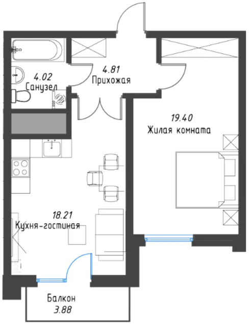 2-комн