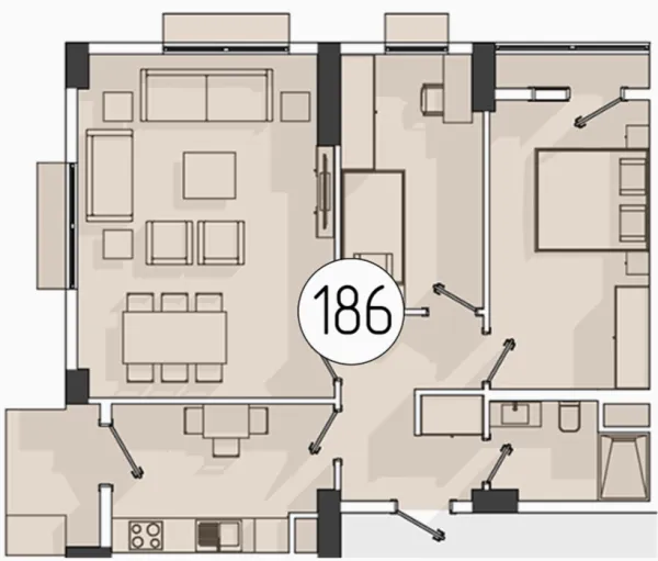 3-комн