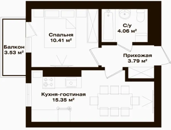 1-комн