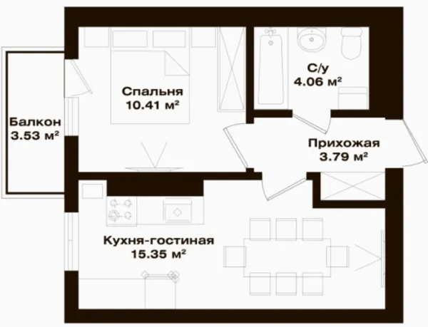 1-комн