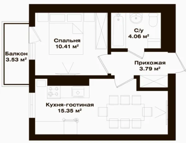 1-комн
