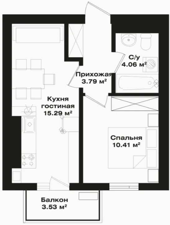 1-комн