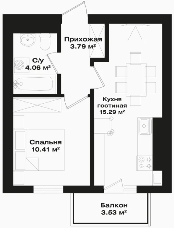 1-комн