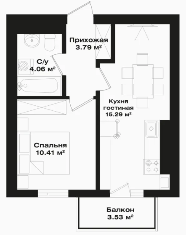 1-комн