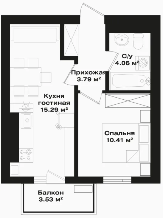 1-комн