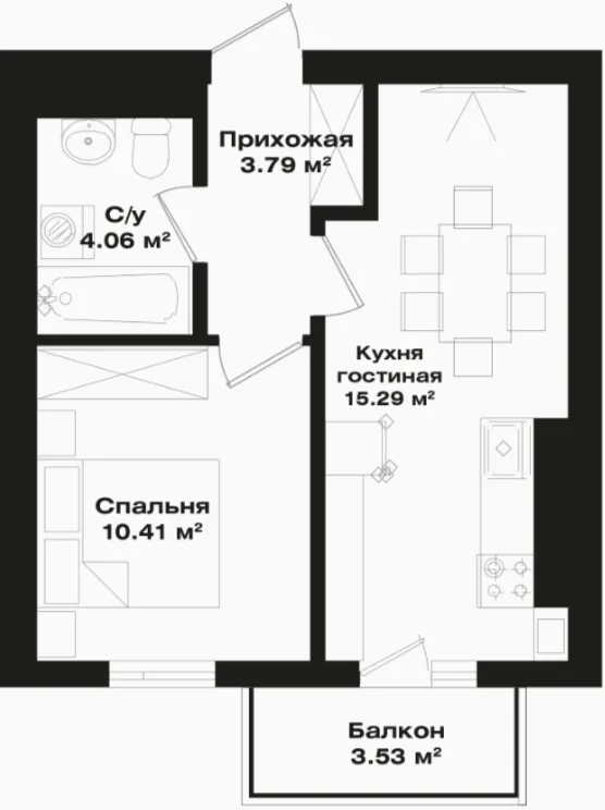 1-комн